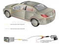 CCD штатная камера заднего вида c динамической разметкой AVIS Electronics AVS326CPR (#035) для KIA OPTIMA