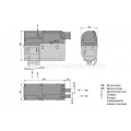 Жидкостный отопитель Eberspacher HYDRONIC D5W SC (дизельный компактный)