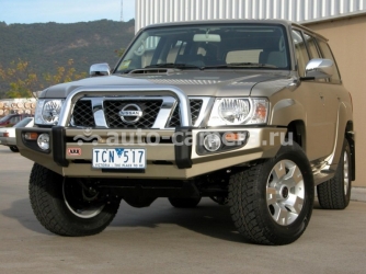 Передний силовой бампер ARB Sahara для Nissan Patrol Y61 после 2004 г для NISSAN